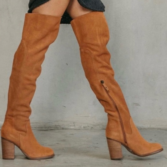 Kelsi Dagger Shoes - Kelsi Dagger Brooklyn Logan Boots 5 1/2 Leather Suede WC
